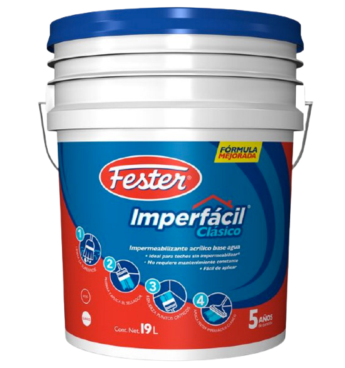 FESTER IMPERFACIL CLASICO 5 AÑOS BLANCO 19 LTS. Tubflex