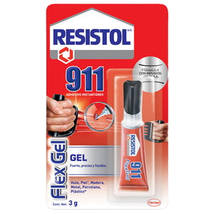 RESISTOL 911 SUPER GEL 3 GRS. Tubflex