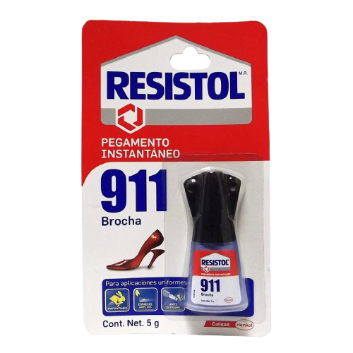 RESISTOL 911  BROCHA  5 GRS. Tubflex