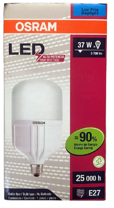 LAMPARA LED ALTA POTENCIA 37 WATTS OSRAM Tubflex