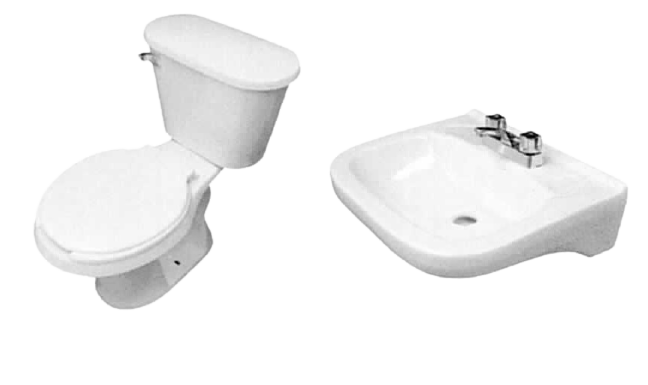 JGO BAÑO BLANCO SOLO C/LAVABO Tubflex